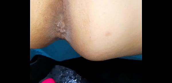  Doble penetración vaginal con squirt intenso